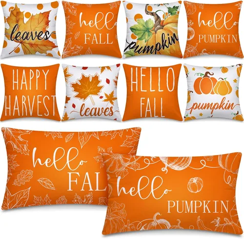 Vista 8 de Newwiee 10 Piezas Fundas de Almohadas Decorativas del Día de San Valentín Decoraciones Corazón Amor Globo Rojo de San Valentín Fundas de Almohadas