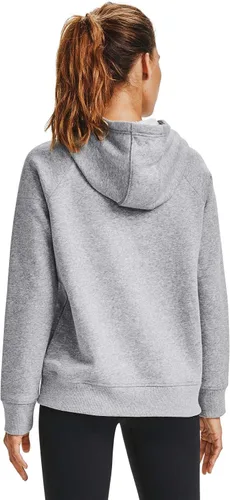 Vista 2 de Under Armour Rival - Sudadera con capucha para mujer, de vellón, sin botones