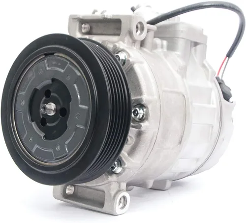 Vista 10 de FKG Compresor de CA y embrague de A/C 9770126300 apto para Hyundai Santa Fe 2.7L 2001-2006