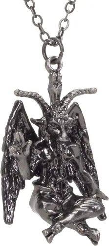 Vista 3 de BOTEGA - Figura exclusiva de Baphomet Satánico Pagano Demonio Oculto Cabra de Mendes