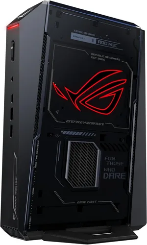 Vista 12 de Mini PC para juegos ROG NUC (2025) con CPU Intel® Core™ Ultra 7 (Serie 2) ARL-HX, NVIDIA® GeForce RTX™ 5060 MobileGPU, memoria RAM DDR5 de 32 GB