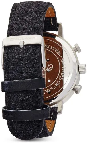 Vista 2 de Enclave - Reloj cronógrafo para hombre con correas intercambiables