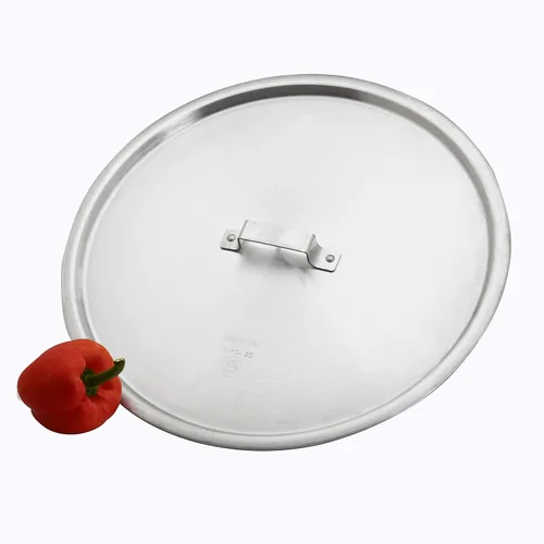 Vista 2 de Cubierta de aluminio resistente para olla de salsa de 40 cuartos