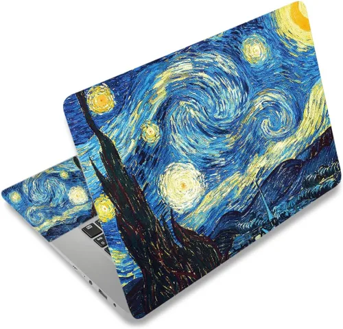 Vista 44 de Vinilo adhesivo para portátil ToLuLu de 12; 13; 13,3; 14; 15; 15,4 y 15,6 pulgadas, protector de vinilo para portátil, funda artística para portátil