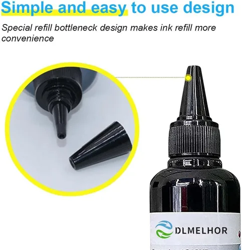 Vista 2 de Kit de recarga de tinta de tinte para Canon 250 251 270 271 280 281 1200 2200 PG240 CL241 PG245 CL246 PG210 Juego de 4 cartuchos de tinta