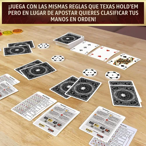 Vista 3 de Thames & Kosmos: The Gang - Juego de cartas de póquer cooperativo