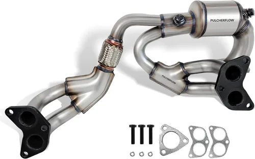 Vista 7 de Convertidor catalítico compatible con Subaru Forester 2006, 2007, 2008, 2009, 2010, Impreza 2006-2011, Legacy/Outback 2006-2012, Saab 9-2X 2006 2.5L