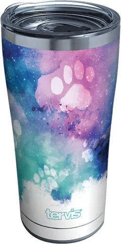 Vista 13 de Tervis PAW imprime vaso aislado, 24 oz, claro - Tritan