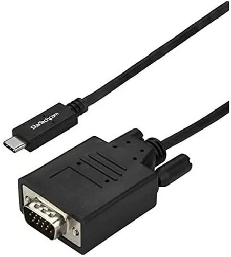 Vista 6 de StarTech - Cable USB-C a VGA activo de 29.5 ft, 1920 x 1200, 1080p (CDP2VGAMM1MB)