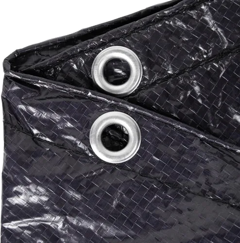 Vista 7 de Funda para piscina rectangular de tierra Defender, 8 años, Azul marino oscuro