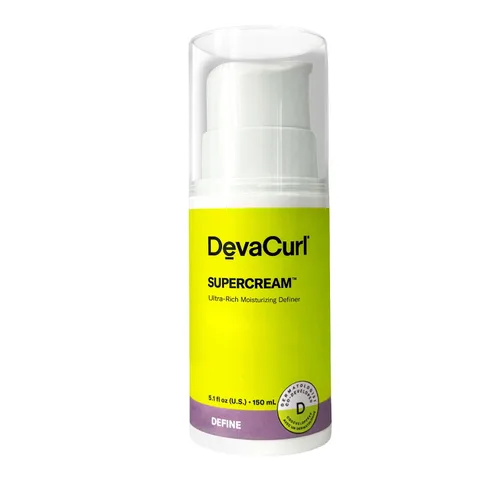 Vista 5 de DevaCurl Definidor con infusión de coco rico en SuperCream Hydra-Definition Blend Estilizador multitarea