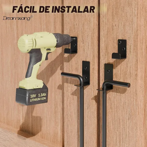 Vista 7 de Perno de caña de servicio pesado de 12 pulgadas, varilla de caída de puerta, herraje extra grueso, pestillo de suelo para cercas de madera, PVC