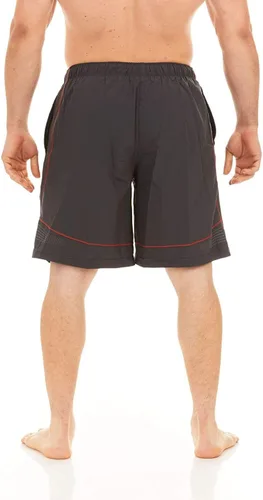 Vista 2 de ASICS Jikko Gris Reflectivo Stretch Short Gris/Naranja M, Gris/Naranja, Mediana