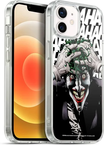 Vista 43 de Head Case Designs Funda de gel suave con licencia oficial de The Joker DC Comics Arkham Asylum Character Art compatible con Apple iPhone 7