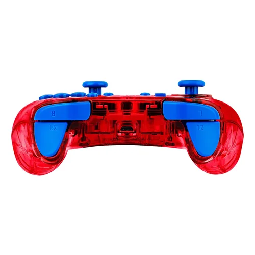 Vista 15 de Rock Candy Wired Gaming Switch Pro Controller - Mario - Red - Official License Nintendo - OLED Lite Compatible, Compact, Durable Travel Controller