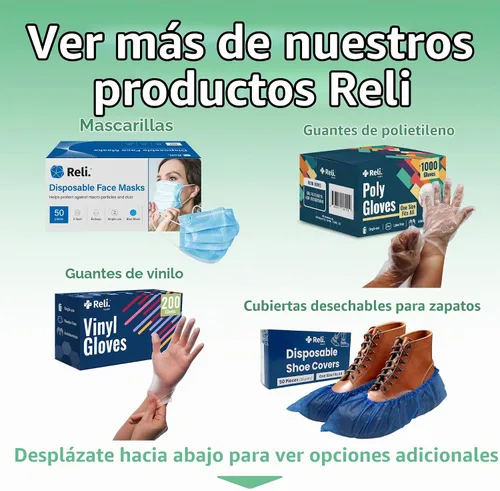 Vista 8 de Reli. Fundas de asiento de inodoro (2000 piezas, 8 paquetes de 250) desechables Disposable Toilet Seat Cover 14x16" (Half-Fold) Paper Liners for