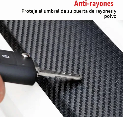 Vista 4 de Protector de Umbral de Entrada de Puerta Compatible con Tacoma Doble Cabina 2016-2023 Accesorios Protección de Umbral Calcomanías Adhesivas