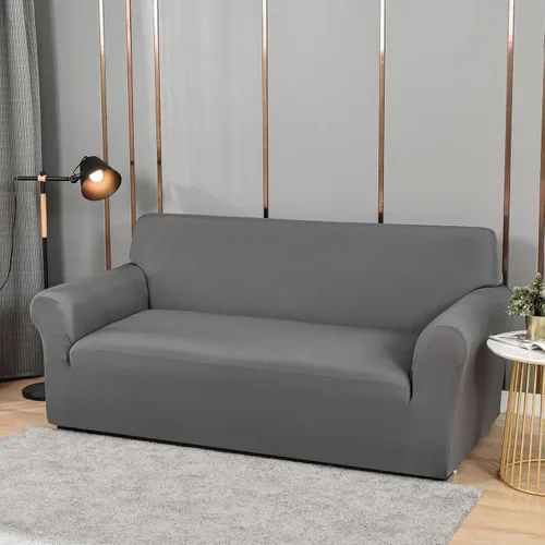 Vista 11 de Konsilsa Funda elástica para sofá de 1/2/3/4 plazas, funda universal para sillón suave, lavable, antideslizante, adecuada para protector de muebles