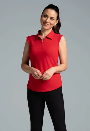 Vista 3 de IBKUL 84000 - Polo de protección solar UPF 50+ para mujer
