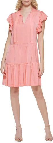 Vista 2 de Tommy Hilfiger Vestido de día casual para mujer