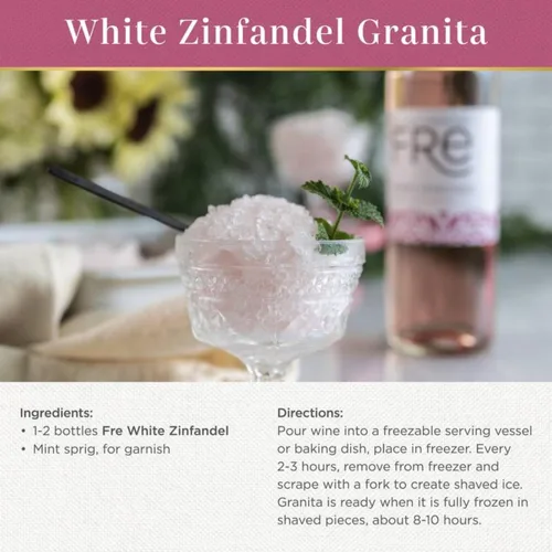 Vista 8 de Sutter Home Fre White Zinfandel de California Vineyards - Aromas fragantes de fresa con acabado agradable y persistente (paquete de 2, zinc blanco)
