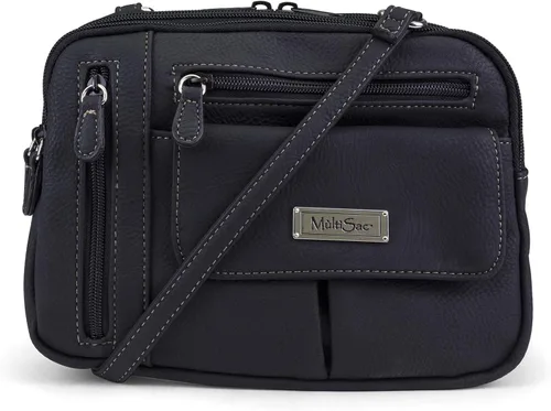 Vista 2 de MultiSac Zippy - Bolso bandolera con triple compartimento