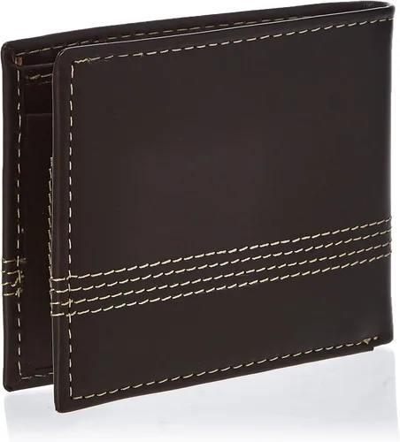 Vista 2 de Timberland - Cartera de piel para hombre diseño de cartera con llavero a juego