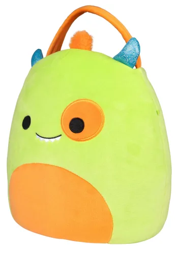 Vista 2 de Squishmallows Kaprina el Monstruo Verde Bote para Dulces Multicolor
