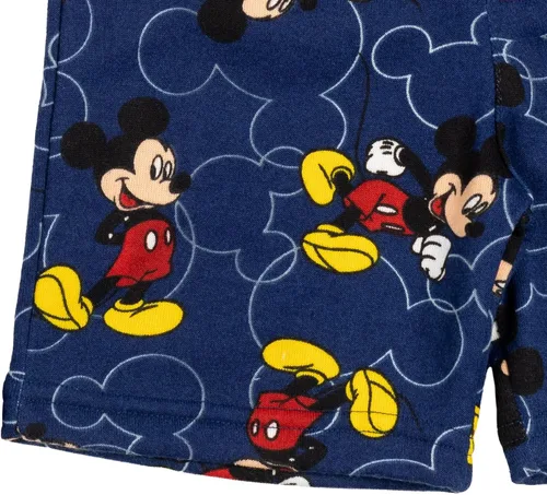 Vista 5 de Disney Mickey Mouse Donald Duck Goofy Fleece 2 Pack Shorts Toddler to Little Kid