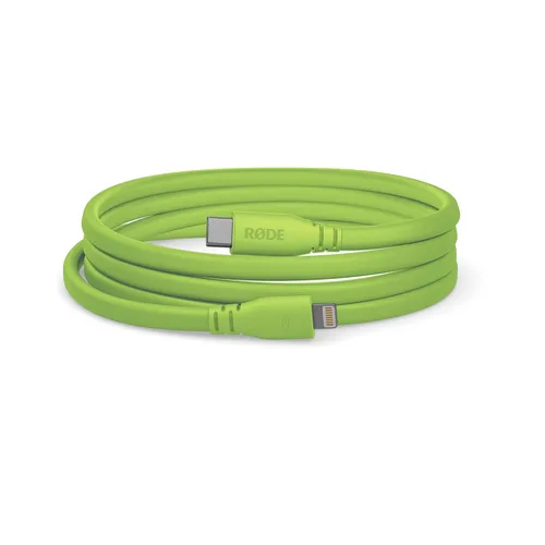 Vista 9 de Cable USB-C a Lightning RØDE SC19 (4.9 ft, negro) Cable Lightning de 4.9 ft con conector USB-C y certificación MFi para micrófonos, iPhones y iPads