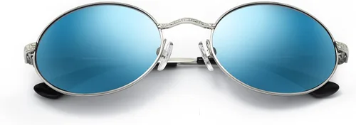 Vista 3 de Revo Gafas de sol Python I Filtro de lente de cristal polarizado UV, marco redondo de metal