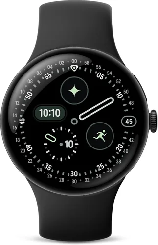 Vista 18 de Google Pixel Watch 4 (41mm) - Reloj inteligente Android - Monitor de frecuencia cardíaca y seguimiento del sueño - Batería de 30 horas - Seguimiento