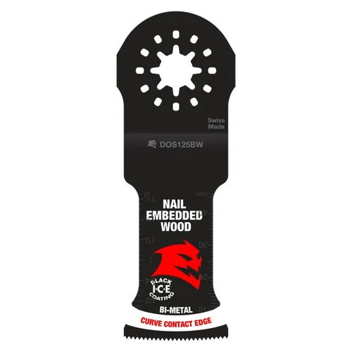Vista 9 de Diablo Amped Steel Demon Starlock - Hoja oscilante de dientes de carburo para metal, ancho de corte de 1-1/4 pulgadas, profundidad de corte de 1-1/2