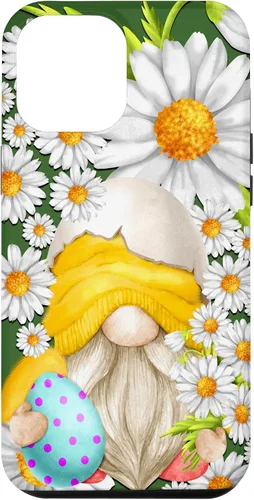 Vista 25 de iPhone 16 Easter Chick Gnome Graphic For Women Floral Daisy Flower Case