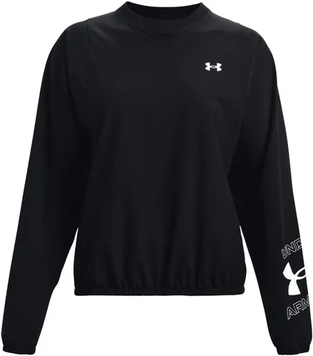 Vista 3 de Under Armour Camiseta de manga larga estampada tejida para mujer