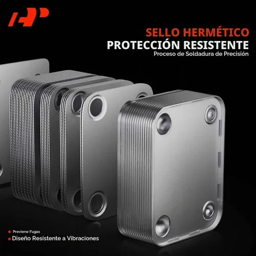 Vista 4 de A-Premium - Enfriador de aceite de motor compatible con Volkswagen