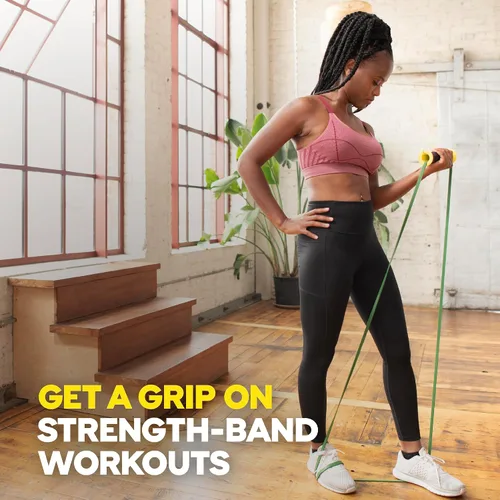 Vista 2 de Kit de entrenamiento TRX Bandit, juego de bandas de resistencia para entrenamiento en casa con bandas de resistencia para entrenamiento de fuerza