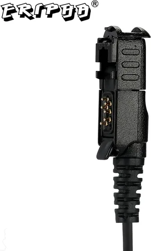 Vista 2 de Altavoz de micrófono de hombro compatible con Motorola XPR 3000 3000e 3300 3300e 3500e 3500e impermeable IP56 Micrófono de altavoz de radio