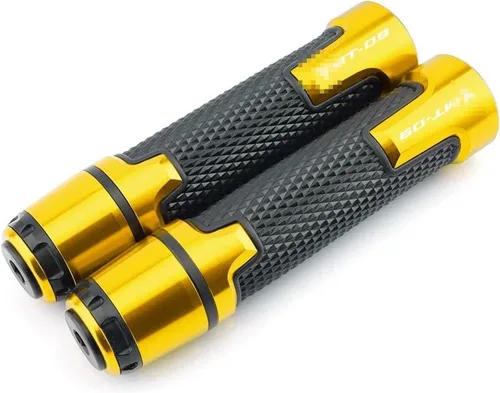 Vista 7 de Empuñaduras de manillar de motocicleta para MT07 MT09 MT-07 MT-09 FZ07 FZ MT 07 09 2014-2017 2018 2019 2020 7/8 pulgadas 0.866 in manillar de Negro