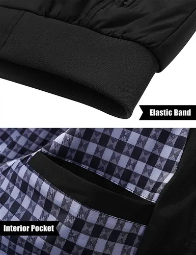 Vista 4 de jacket Autumn Jacket Men's Jacket Transition Jacket Stand-up Collar Light Jacket Winter Jacket Bomber Jacket Men's Windbreaker Autumn Coat Zipper