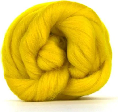 Vista 13 de Revolution Fibers Lana Corriedale teñida 8.2 onzas de parte superior de lana peinada de primera calidad 26 micras, 100% lana Corriedale pura