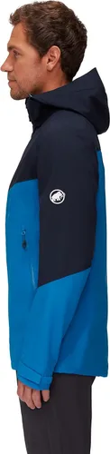 Vista 3 de Mammut Chaqueta para hombre Azul marinonaranja