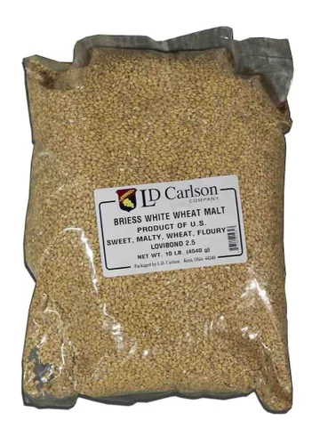Vista 28 de Briess 2-Row Brewers Malt 1.8L - 10 lb