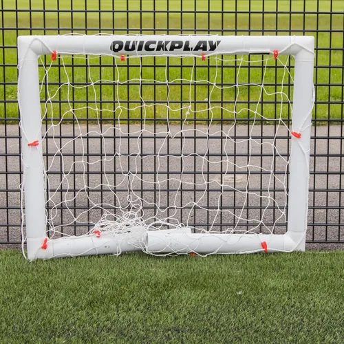 Vista 4 de Q-Fold - Arco de fútbol plegable de 30 segundos para patio trasero [un solo arco] la mejor red de fútbol resistente a la intemperie para niños
