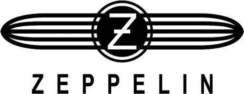 Vista 7 de Zeppelin Lz129 Hindenburg Reloj de cuarzo analógico para hombre con pulsera de cuero 8086-3n, Azul