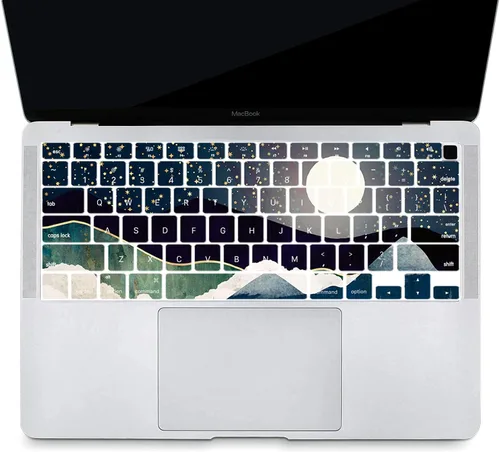 Vista 4 de Funda compatible con MacBook Air de 13 pulgadas (modelos: A1369 y A1466, versión anterior 2010-2017), carcasa rígida de plástico mate y protector