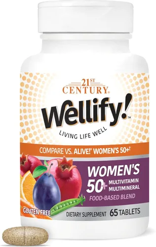 Vista 10 de 21st Century Wellify - Multivitaminas con minerales para hombre, más de 50 unidades, 65