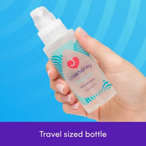 Vista 4 de Lovehoney Discover Water Based Lube - Lubricante de gel extra grueso - 3.4 fl oz