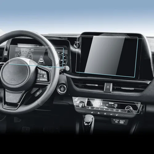 Vista 48 de Protector de pantalla de coche para Ford Edge 2024 2025 2023 2022 2021 (SE/SEL/ST-Line/Titanio/ST) Accesorios Protector de pantalla de vidrio