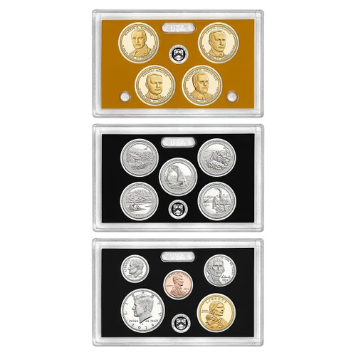 Vista 3 de 2014 Colección 2014 United States Mint Silver Proof Original Mint Embalaje